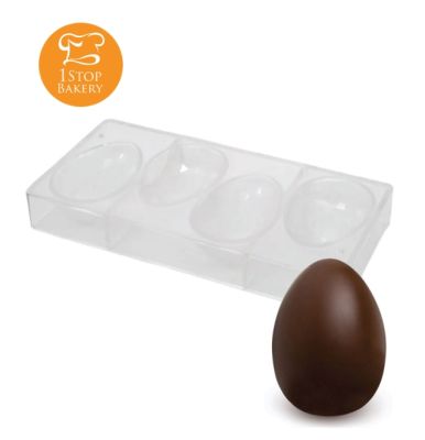 POLY PC1652 Egg Shape Chocolate Molds NR.4 / พิมพ์ช็อกโกแลต