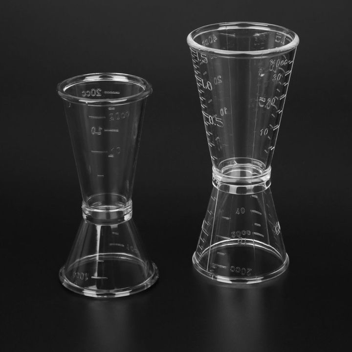 1 PC Cocktail Shaker 3 Size Jigger Double Single Shot Measure Cup Bar Drink  Wine Short Cocktail Party