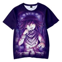 2021 New Danganronpa V3: Minna No Koroshiai Shingakki Kokichi Ouma 3D Print ChildrenT-shirt Boy/Girl Kids Short Sleeve T Shirt