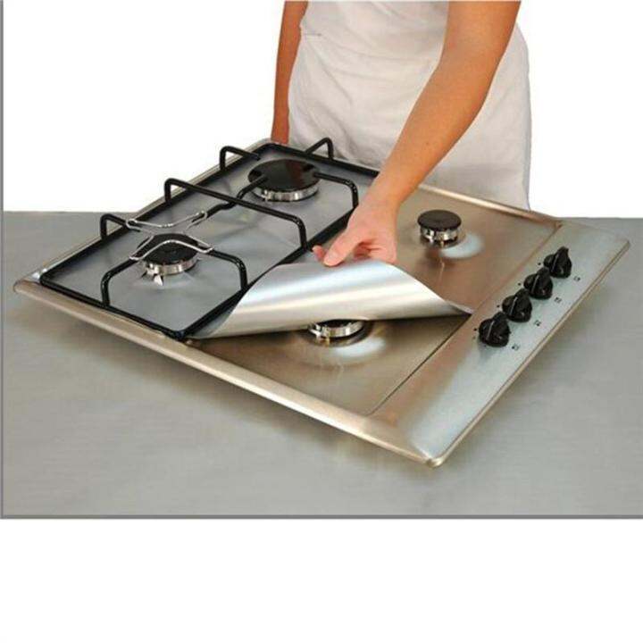 stove-protector-cover-liner-non-stick-aluminum-reusable-gas-stove-burner-cover-safe-protective-foil-kitchen-accessories