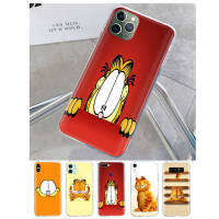 T-54 Cute Garfield โปร่งใส อ่อนนุ่ม ซิลิโคน TPU เคสโทรศัพท์ หรับ VIVO V25E Y12 Y02S Y33S Y11S Y31 Y21S Y12S Y15 Y51A V25 Y35 X80 Y02 Y11 Y51 Y17 Y21 Y22S Y01 Y16 Pro