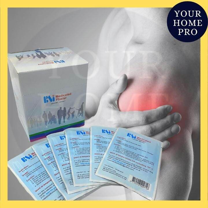 BSI Medicated Plaster Sticker Patch Muscle Bruise Joint Pain Relief And