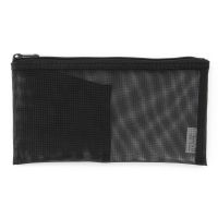 [A Boutique]☬☍ MUJI Nylon Mesh Pen Case with Pocket