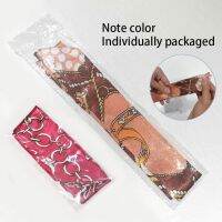 Aibins Twilly Scarf Bag Accessories Ribbon Handle Bag Flower Scarf-A