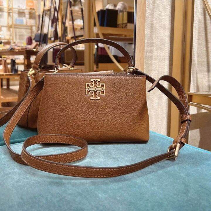 Original T.O.R.Y. B.U.R.C.H Britten Satchel Two Way Handbag