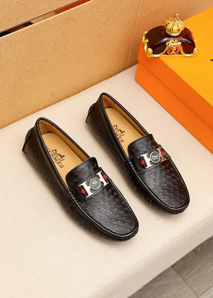 What is 2021 Autumn New Cowhide Peas Shoes Men′ S Casual Leather Shoes  Loafers Luxury Men Shoes Clutch Shoes Men Shoes Fashion Shoes