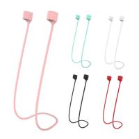 Earphone Rope Strap Headphone Magnetic Cord String Holder Wireless Earphone Neck Strap Silicone Headphone Accessories handsome