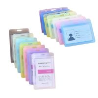 【CW】℗✤▽  1pcs Transparent Card Holder Plastic Id Badge Holders To Credit Cards Protector Cardholder