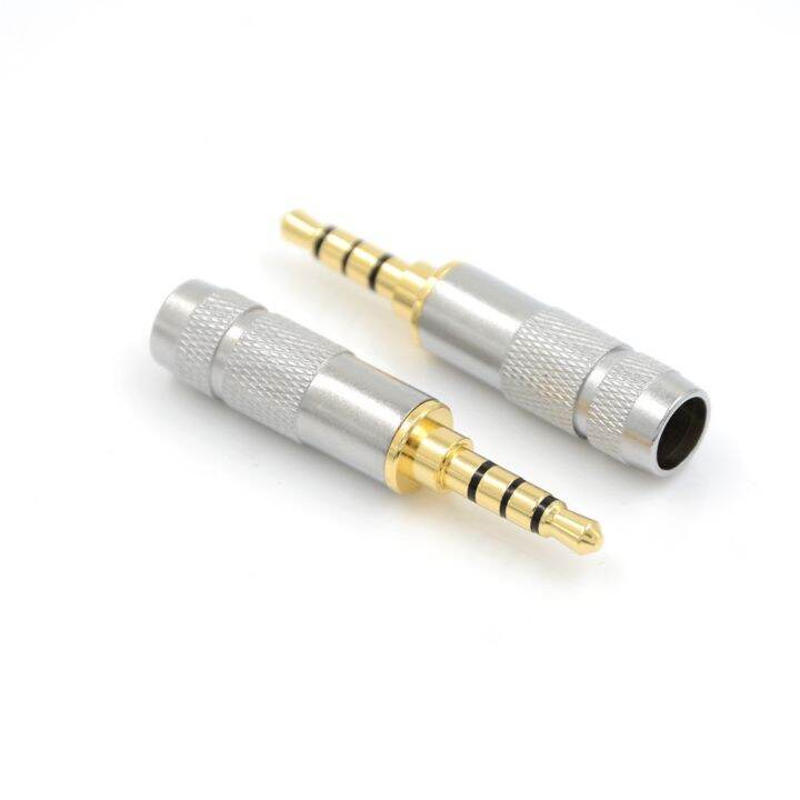 4-pole-3-5mm-stereo-headphone-male-plug-jack-audio-solders-connector