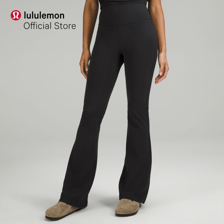 Lululemon athletica Groove Super-High-Rise Flared Pant Nulu *Regular, Women's  Pants