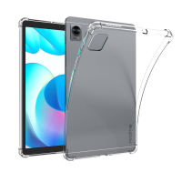 Oppo Realme Pad Mini Casing Tablet 8.7 ",Realme Pad Mini Case 8.7นิ้วใสทำจากเคสซิลิโคนทีพียูนุ่มกันกระแทกกันลื่นป้องกันการตก,ป้องกันลายนิ้วมือ,บางเฉียบ,การป้องกันที่สมบูรณ์