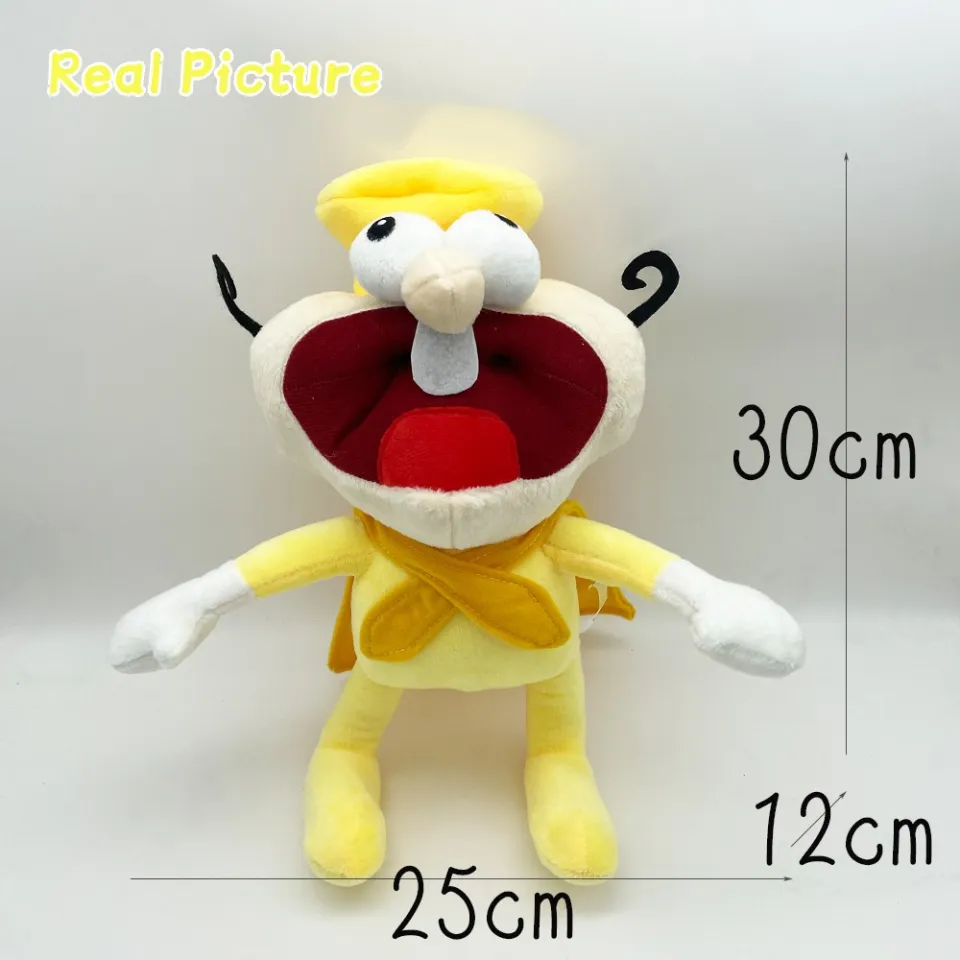 28cm Pizza Tower Peppino Doll Anime Peripheral Stuffed Plush Toy Birthday  Gift