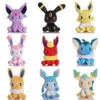 น่ารักการ์ตูนโปเกมอนตุ๊กตาตุ๊กตา Eeveelution ขนาดใหญ่ชุดของเล่นตุ๊กตาสไตล์คลาสสิกที่สำคัญและเลือกของขวัญสำหรับเพื่อน