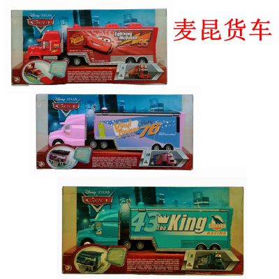 Mattel ขายรถยนต์รถไฟรถบรรทุกหมายเลข43 95 Lightning McQueen 35 76รถของเล่นเด็ก