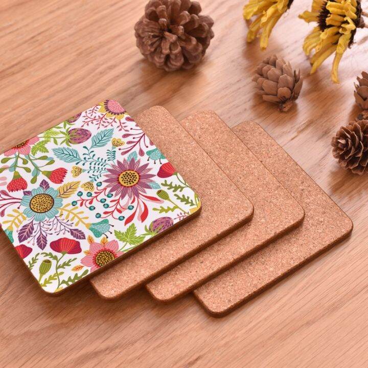 cw-table-round-dining-placemats-cup-flowers-insulation-coasters-coaster