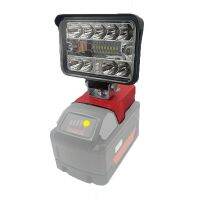 【LZ】♣  Lanternas LED para Milwaukee carro LED luzes de trabalho tocha elétrica holofotes 14.4V 18V Li-ion Battery M18