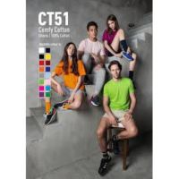 [Lanbo clothing] [ORENSPORT] เสื้อยืดผ้าฝ้ายคอกลม CT51 (สำหรับทุกเพศ)