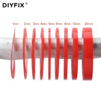 【hot】 1 Roll 25M Adhesive Tape Resistant Double-sided Transparent Sticker for Repair 1mm 2mm 3mm 4mm