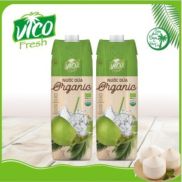 Combo 2 Hộp Nước Dừa Vico Fresh Organic 1L