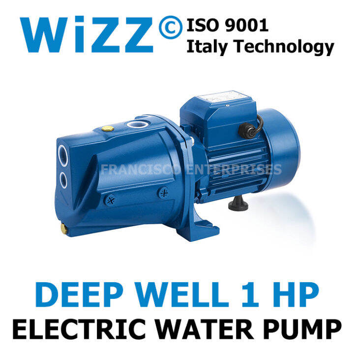 Wizz Deep Well Electric Water Pump 1 HP Lazada PH