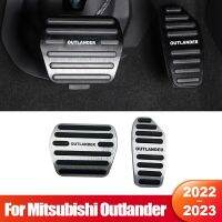 For Mitsubishi Outlander 2022 2023 2024 Outlander 4 MK4 PHEV Aluminum Car Accelerator Brake Pedal Cover Non Slip Pad Accessories