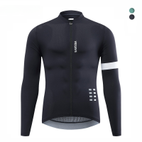 MUTUER  Bicycle Bike Cycling Long Sleeve Jersey Shirts Clothing Men MTB Maillot Mountain Downhill Breathable Reflective