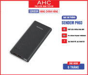 Sạc dự phòng Sendem PH03 10000Mah sạc nhanh PD22.5W 2 cổng USB