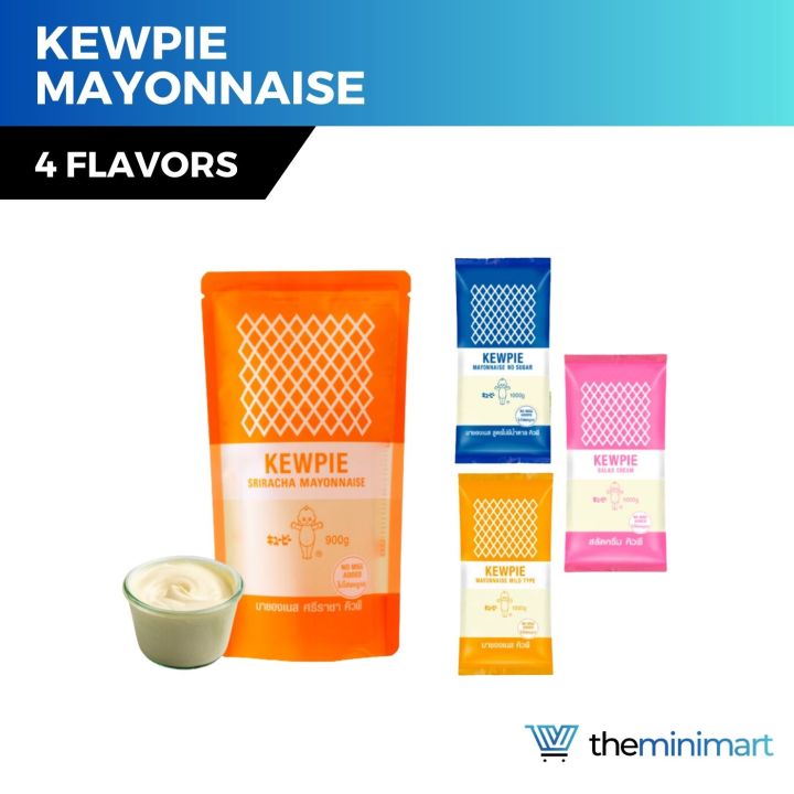 Kewpie Mayonnaise Japanese Flavor Mayonnaise Sauce (HALAL) Mild Type / Sriracha / No Sugar