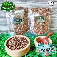 ?สมุนไพรแห้ง? เม็ดผักชี ลูกผักชี เม็ดผักชีอบแห้ง ขนาด 50 กรัม Dried Coraninder Seed