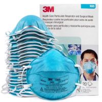 3M™ 1860 หน้ากากกรองอนุภาคสำหรับใช้งานทางการแพทย์, N95, 20 ชิ้น/กล่อง