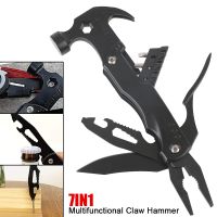 Stainless Steel Portable Claw Hammer with Nylon Sheath For Outdoor Survival Camping Hunting Folding Multifunctional Pliers