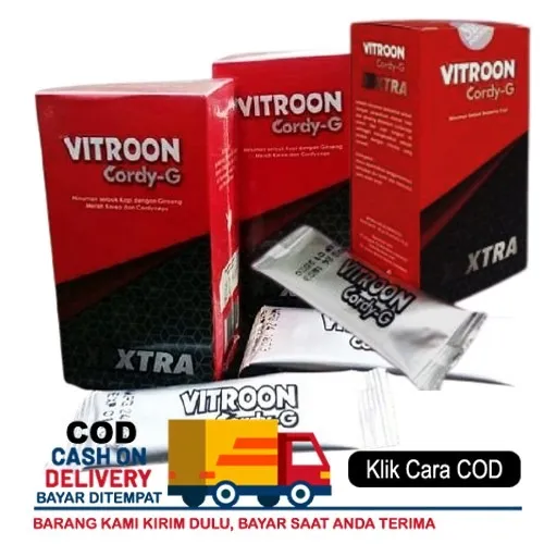 Kopi Vitroon Cordy G Xxxtra Minuman Pria Dewasa Vitron Serbuk Lazada