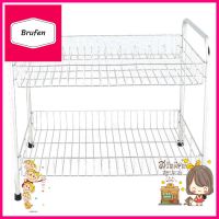 ชั้นคว่ำจาน L สเตนเลส 2 ชั้น KECH HWS028STAINLESS STEEL DISH RACK KECH HC/KECH HWS028 L 2-TIER **จัดส่งด่วนทั่วประเทศ**