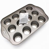 12 Grid Mini Baking Cake Tray Cheesecake Cup Non-Stick Cupcake Cake Baking Pan Moldes Para Hornear Cake Decorating Tools