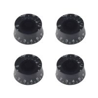 4 X Kenop วอลลุ่ม Kenop Kecepatan Kontrol Bass Gitar Elektrik Untuk Gles Paul Dll Untuk Fiting Pora Pistot Poros Terpisah 6Mm