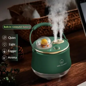 Cool Mist Humidifier 3-in -1 Essential Oil Diffuser 30 Db Quiet Humidifier  Auto-off Ultrasonic Humidifier Mini Humidifiers For Bedroom Baby Room Offic