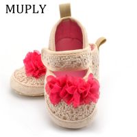 【hot】！ Baby Knitted Shoes Newborn Anti-Slip Prewalker Soft Sole Knitting Footwear