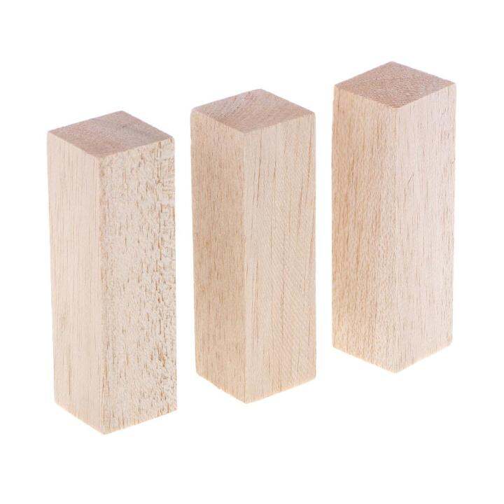 Gociy 3/5 piece Balsa Wood Blocks DIY Modelling Craft Wood Working ...