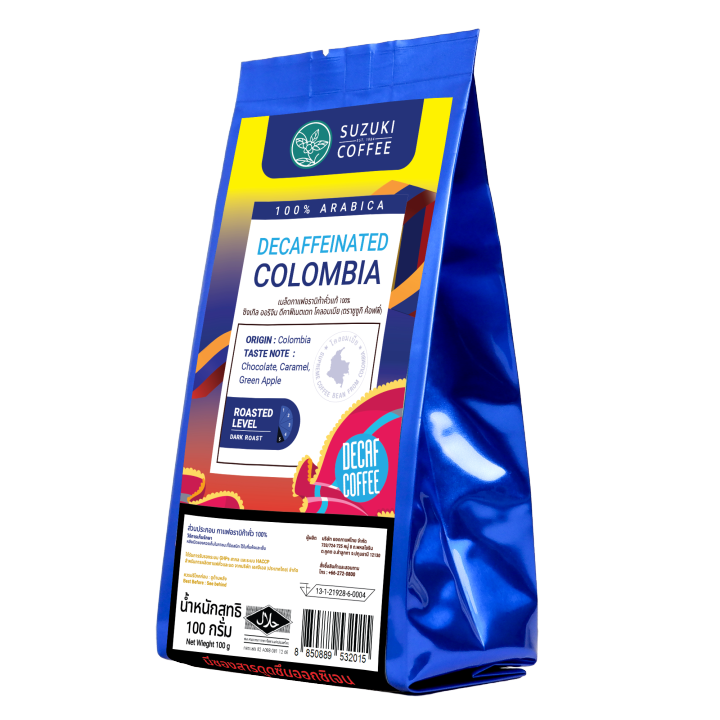 กาแฟสกัดคาเฟอีน-decaffeinated-colombia-single-origin-coffee-100