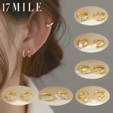 Small studs | Small earrings gold, Gold earrings for kids, Gold earrings  models