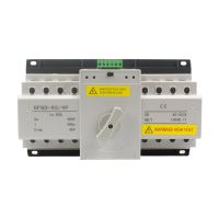 4P 380V MCB Type Dual Power Automatic Transfer Switch ATS 63A