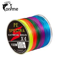 [HOT LIAXLLWISAAZH 534] 4 Strands 100M 300M PE สายตกปลาถัก6 110LB Multifilament สายตกปลา Smooth ปลาคาร์พสายถักสายลอย