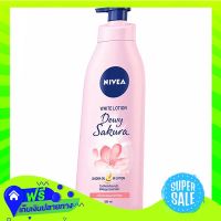 ?Free Delivery Nivea Dewy Sakura White Lotion 350Ml  (1/item) Fast Shipping.