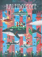 Kaleidoscope ศิลปะแห่ง Deliberative นิทานสีสัน Horizon 38สมุดวาดภาพระบายสีสำหรับเด็ก Illustrator