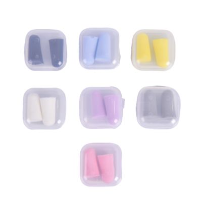 【CW】❧❍  Soft Ear Plugs Sound Insulation Protection Anti-noise Earplugs Sleeping Noise Reduction With Plastic