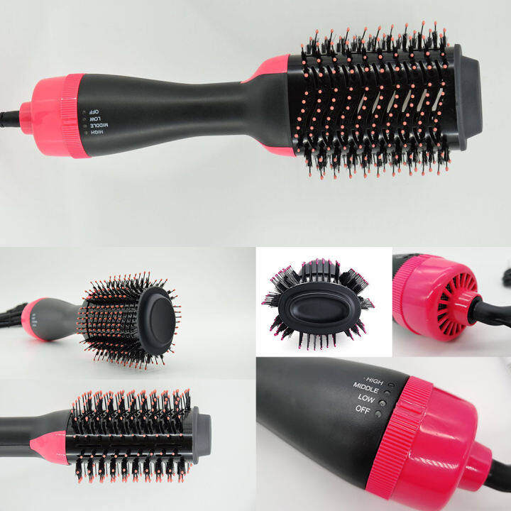 พร้อมส่ง-หวีไดร์-แปรงไดร์-one-step-hair-dryer-and-styler-4in1-ไดร์ตรง-เป่าแห้ง-ทำวอลลุ่ม-หวีไฟฟ้า-ไดร์เป่าผม-จัดทรง