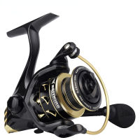 Retcmall6 Gold Spinning Reel 6.2:1อัตราทดเกียร์ความเร็วสูงรอกตกปลาน้ำจืดและน้ำเค็ม7 + 1ตลับลูกปืน