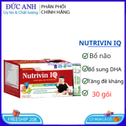 Cốm bổi não trẻ em tăng cường trí nhớ Nutrivin IQ h20gx5gam