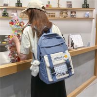 Small fresh schoolbag female junior high school student middle school student Korean version large capacity 2020 new shoulder bag