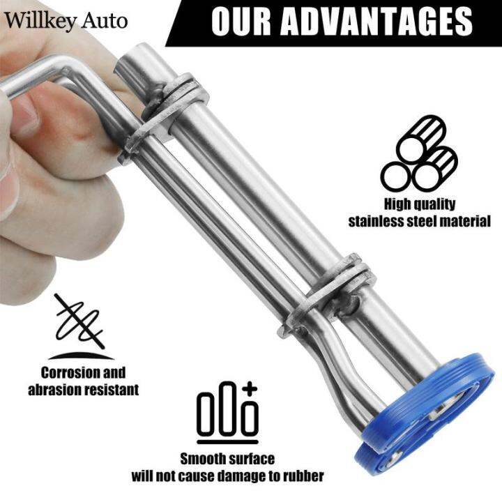 Seal Twistors Install Tool Set 3Pcs Hydraulic Cylinder Piston Rod Seal